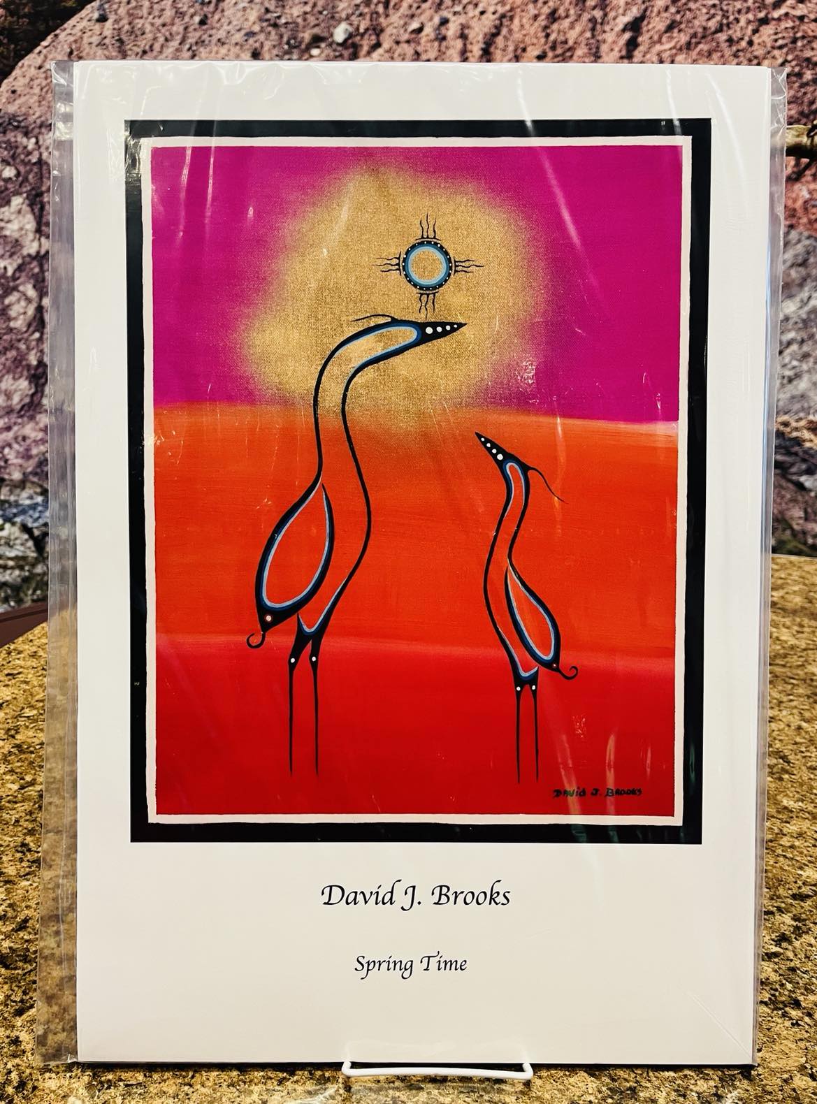 Spring Time Print by David J. Brooks