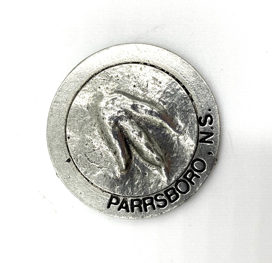 Smallest Dino Footprint medallion