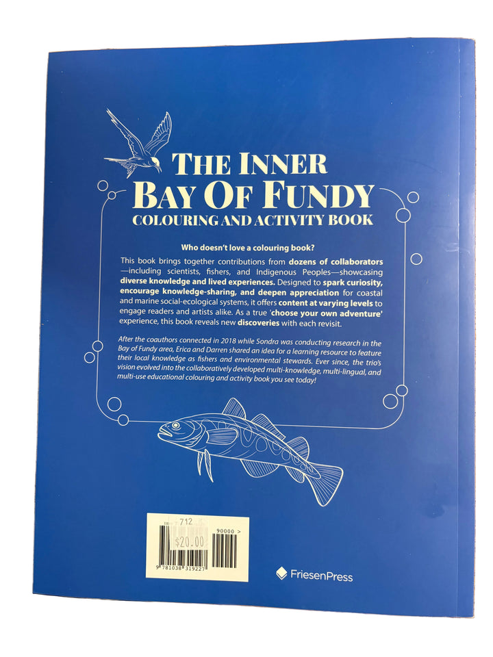 The Inner Bay of Fundy Colouring &amp; Activity Book: Volume 1