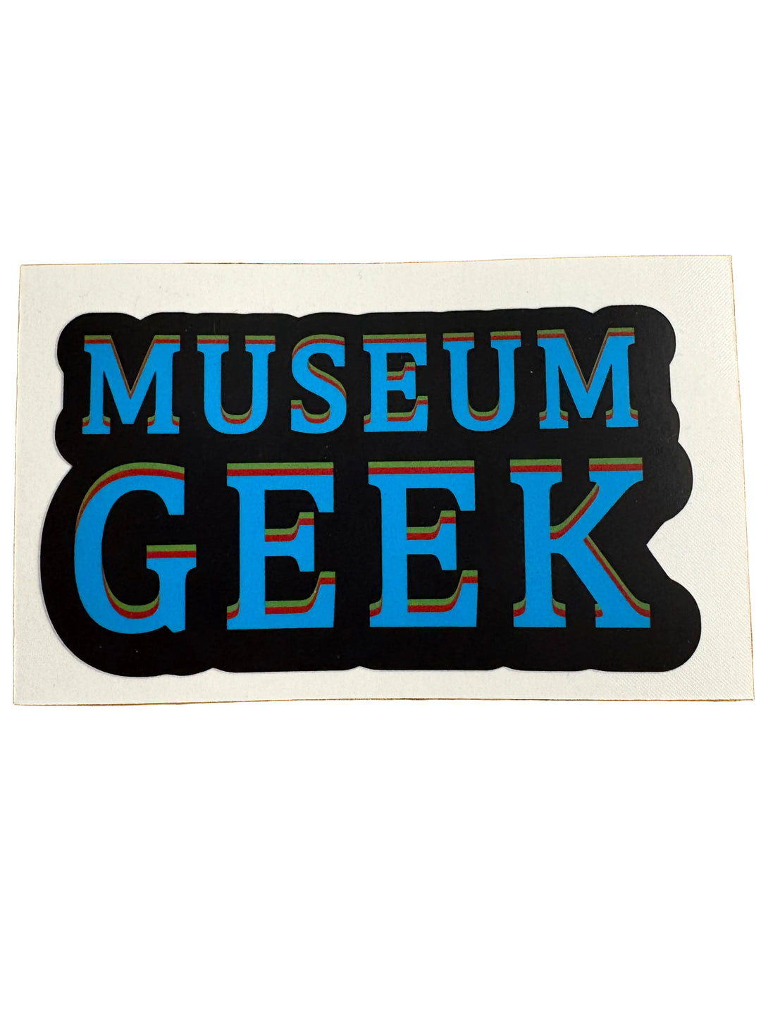 Museum geek decal