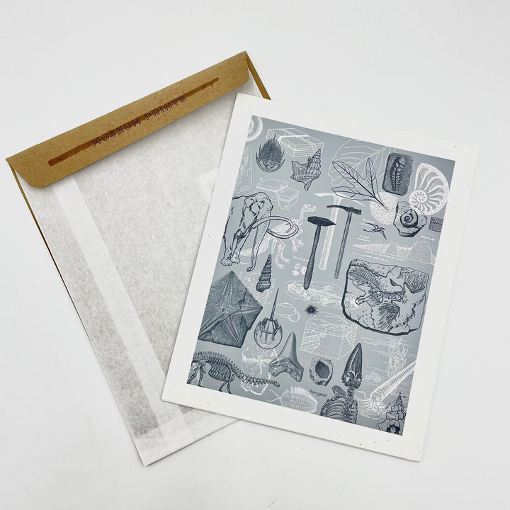 Paleo Museum print