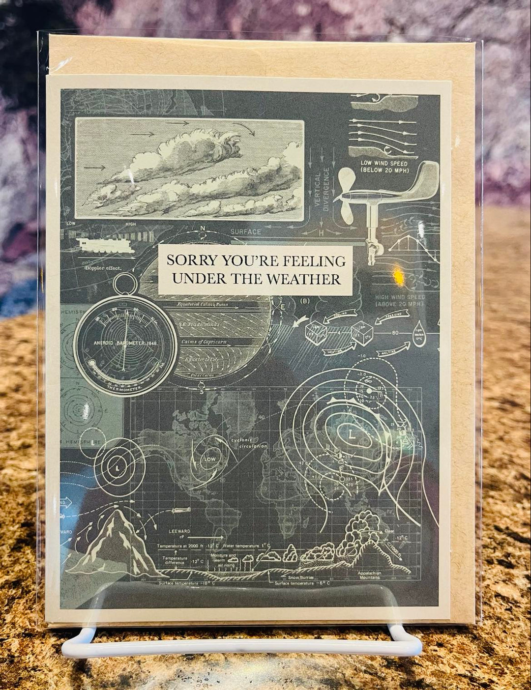 Under the Weather Greeting Card