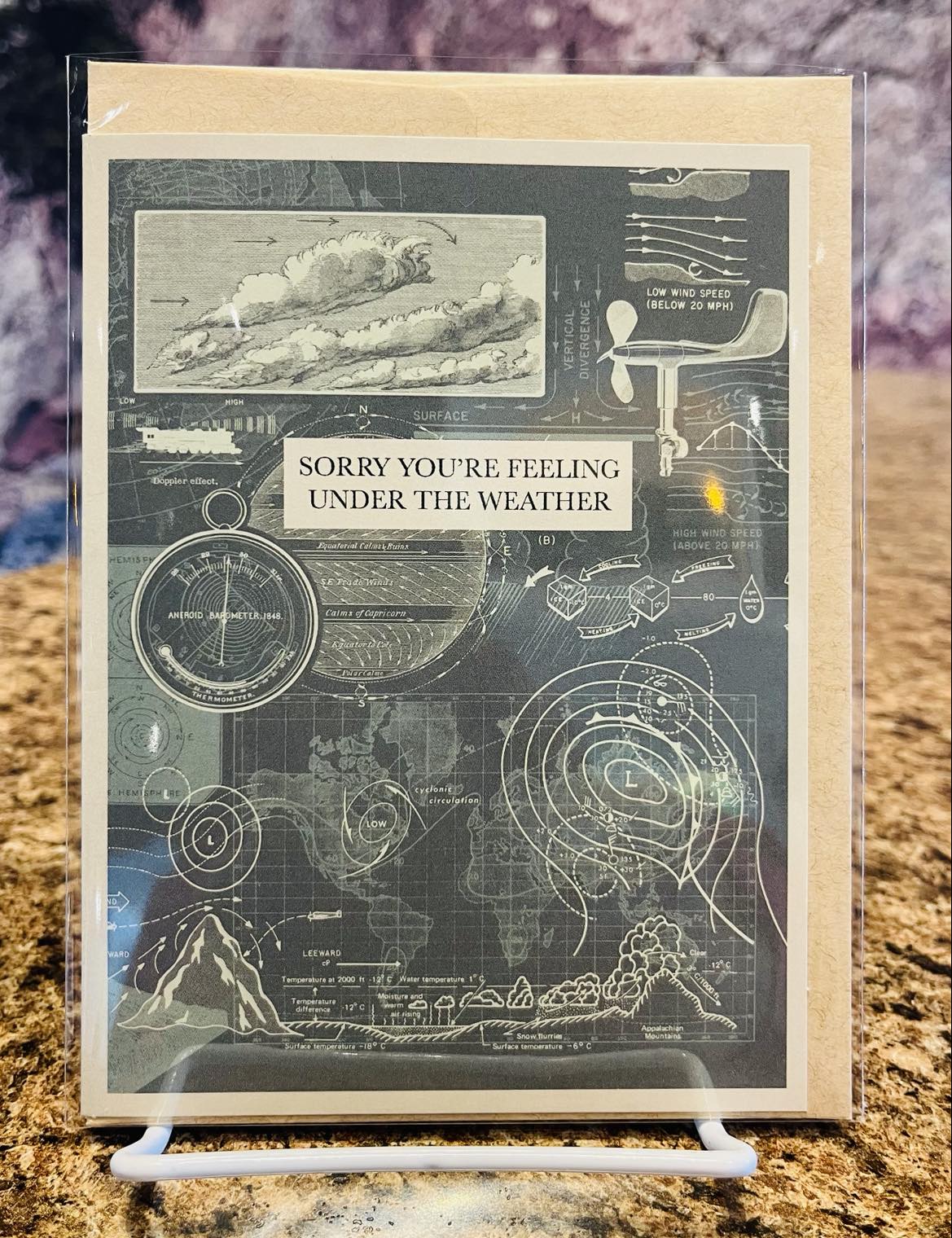 Under the Weather Greeting Card