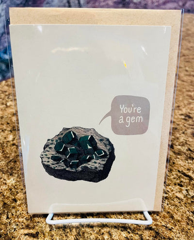 You're a Gem greeting card