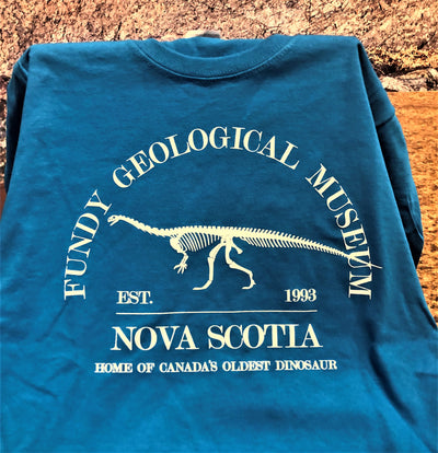 Unisex Fundy Geological Museum Blue T-shirt